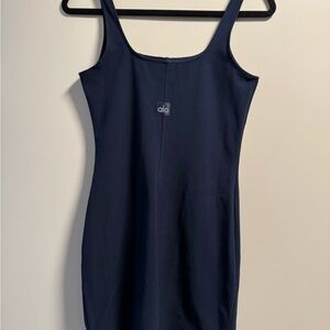 ALO Yoga Navy Mini Dress-Medium